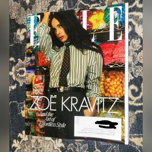 Elle Magazine March 2025 Zoe Kravitz Issue